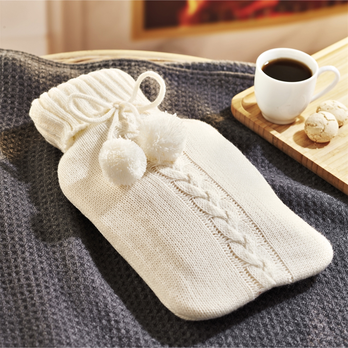 Bouillotte tricot