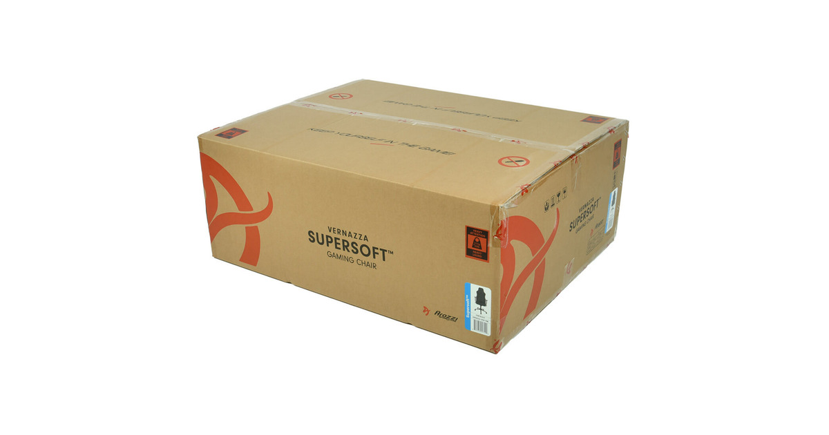 ArozziVernazza Supersoft Fabric - Pure Black gamestoel  (Zwart)