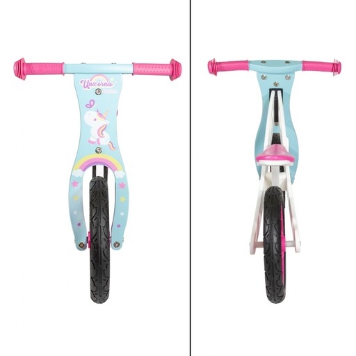 Bicicleta de equilíbrio Woomax Unicorn 12