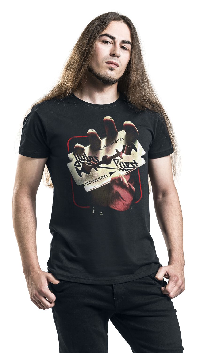 British Steel 50HMY Tour | Judas Priest T-Shirt Manches courtes