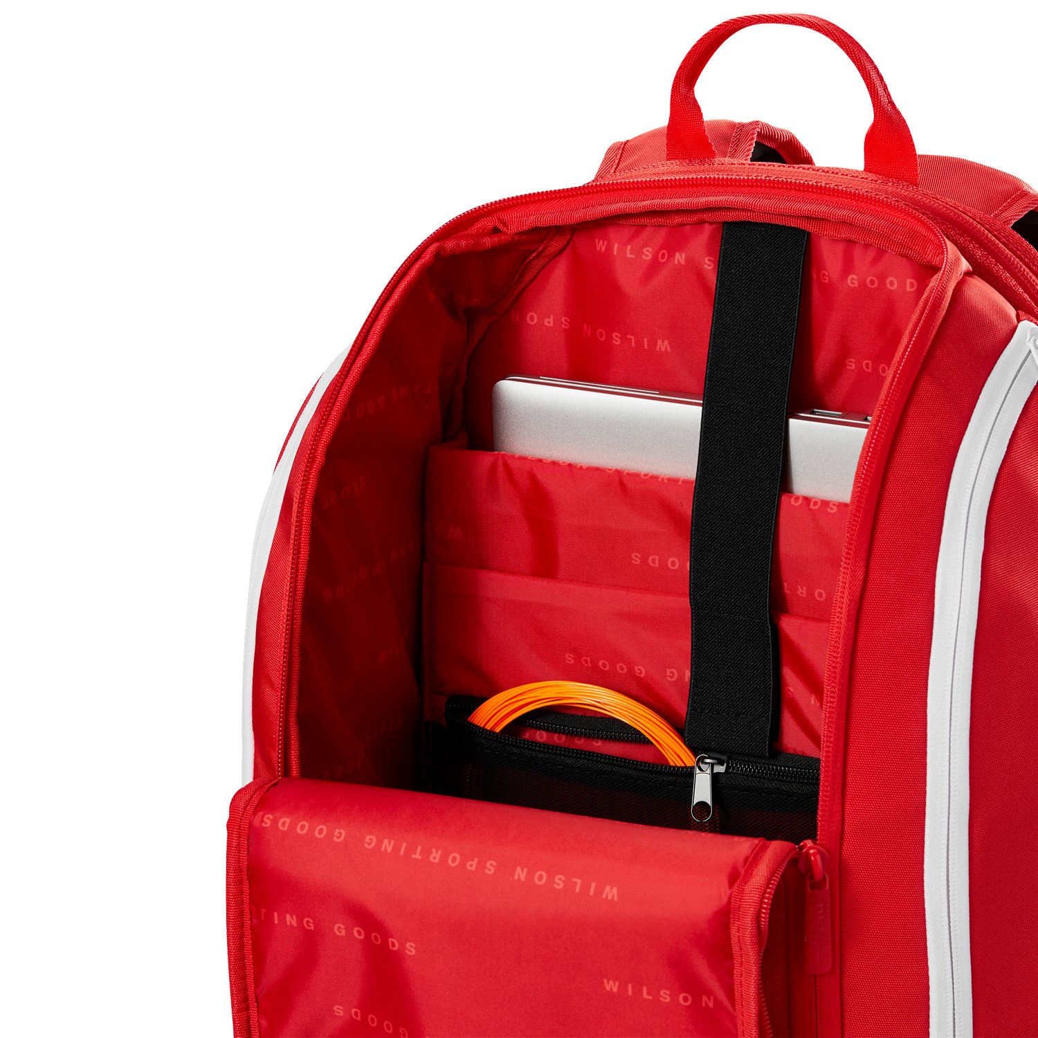 Wilson Super Tour Red Backpack Rucksack rot