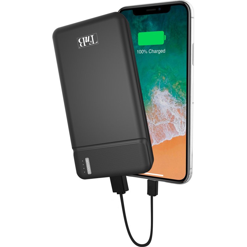 Batterie de secours rechargeable 10 000 mAh TNB