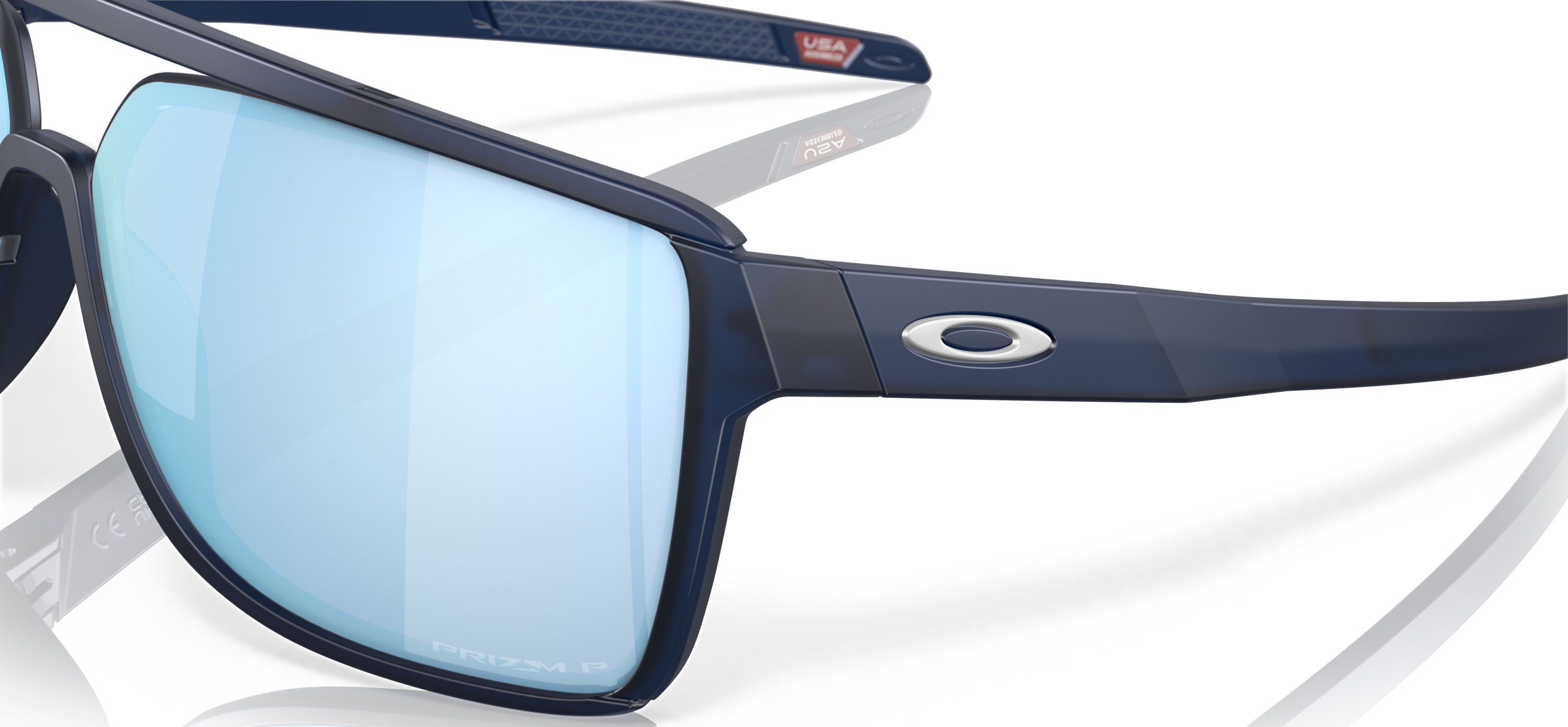 Castel 0663/Matte Trans Blue w/Prizm Deep Water Polarized
