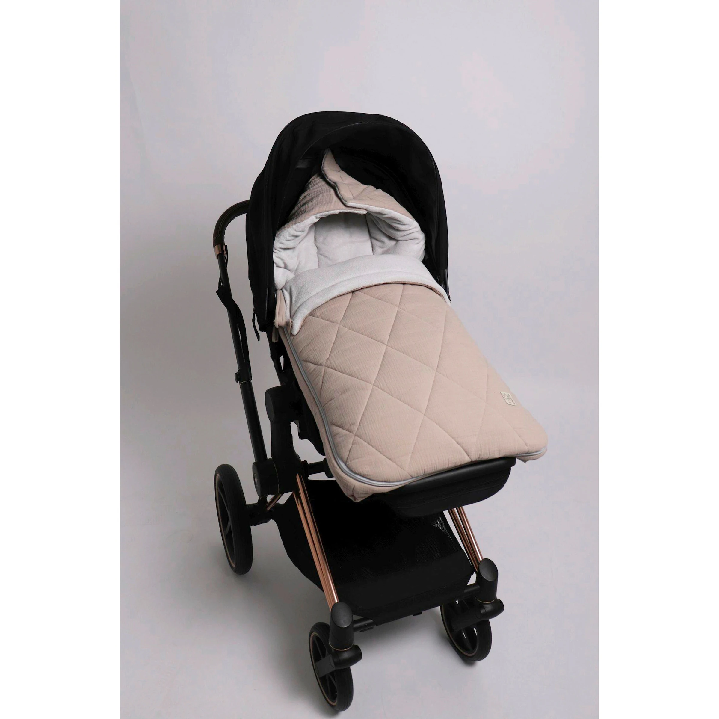 Kaiser Fußsack ANNY silver lining