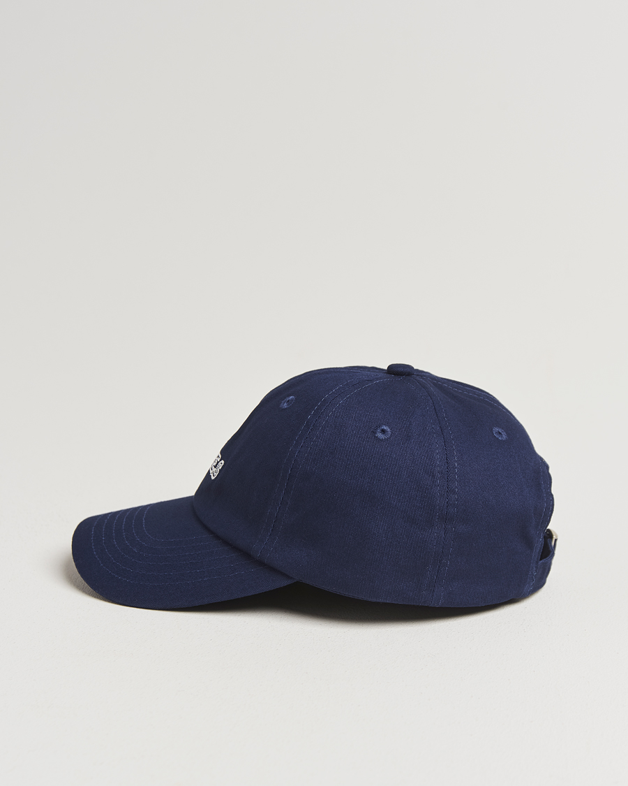 Palmes Embroidered Logo Cap Navy