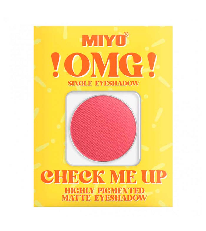 Miyo - *OMG!* - Check Me Up Matte Eyeshadow - 12: Blood