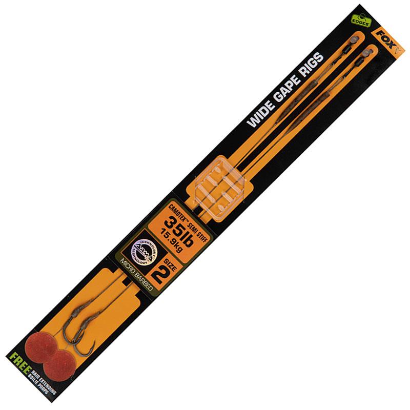 Bas De Ligne Monté Fox Wide Gape Rigs