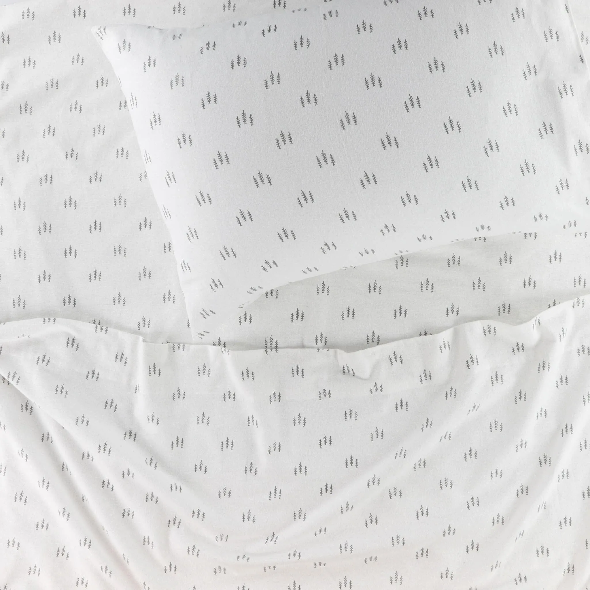 Origami Maison Ensemble Draps Flanelle Lit Simple - Dans le Bois