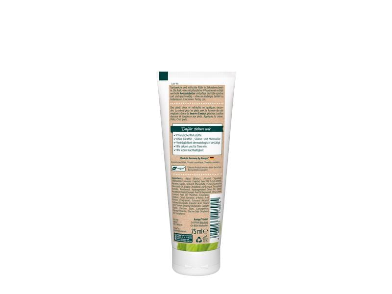 Kneipp Fusscreme Sekunden 75 ml Natürliche Fusscreme pflegt spürbar zart und geschmeidig