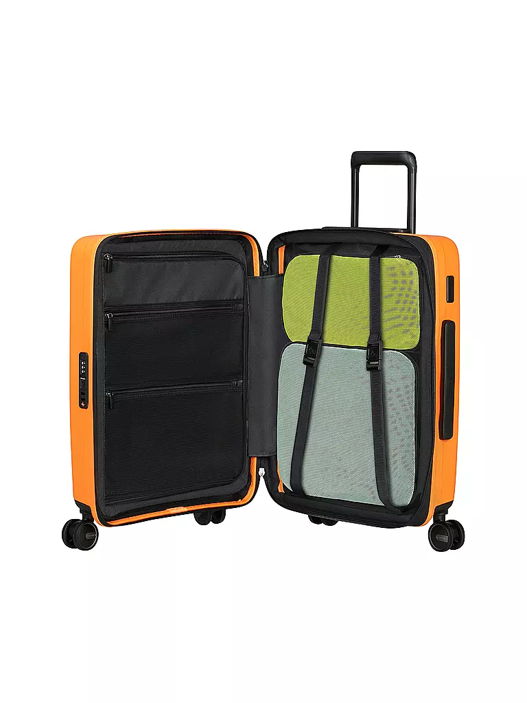 SAMSONITE Trolley  RESTACKD SPINNER 55cm erweiterbar papaya orange
