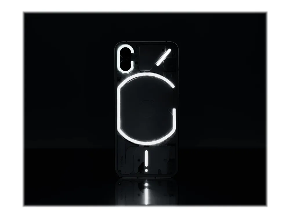 [OUTLET] - Nothing Phone (1) - 5G smartphone - dual-SIM - RAM 8 GB / Intern hukommelse 256 GB - OLED-skærm - 6.55