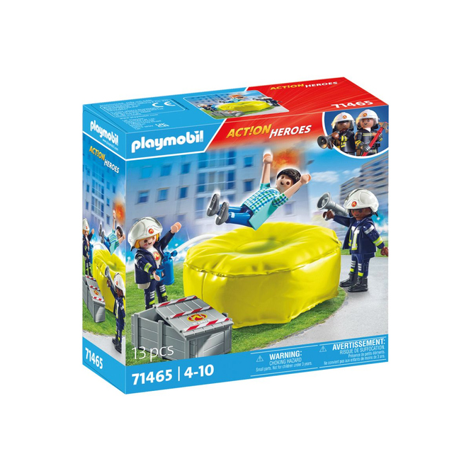 Playmobil® 71465 - Feuerwehrleute mit Luftkissen - Playmobil® Action Heroes