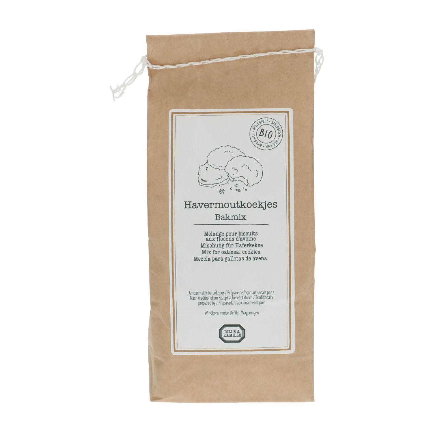 Bakmix voor havermoutkoekjes, biologisch, 400 gr