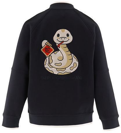 Emporio Armani Cardigan - Navy m. Schlauch