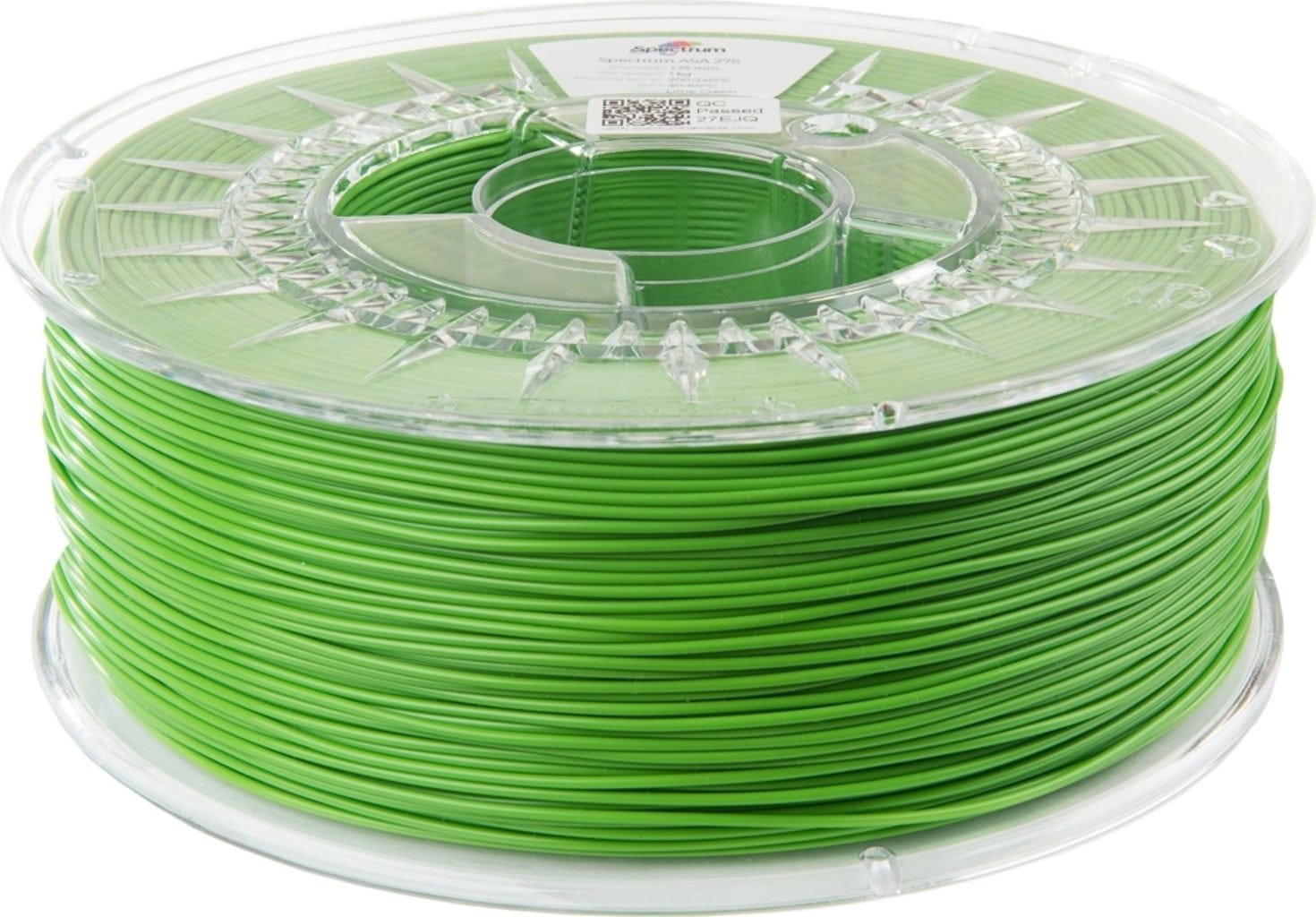 Spectrum  ASA 275 Lime Green, 1,75 mm / 1000 g    Einfach druckbares ASA Filament
