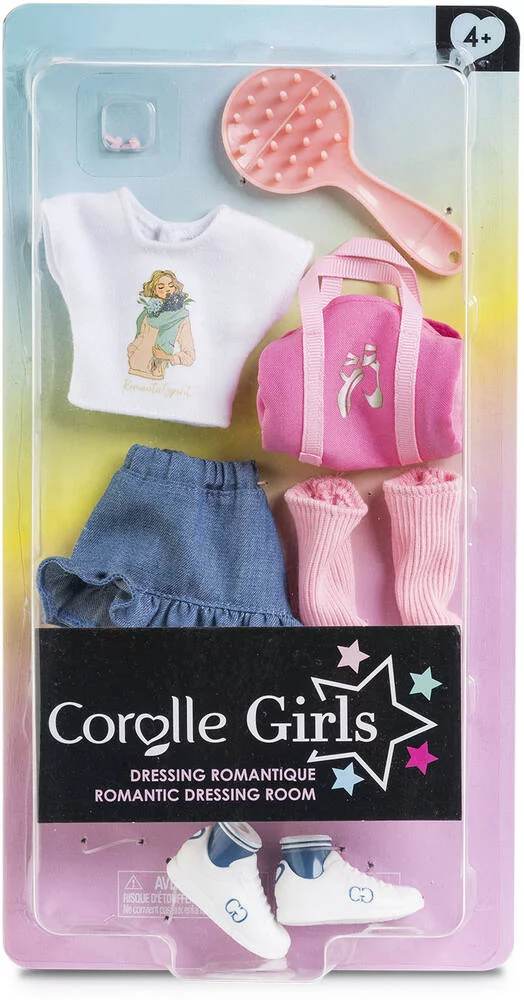 COROLLE GIRLS - DRESSING ROMANTIQUE - 7 ACCESSOIRES - POUR POUPEE MANNEQUIN 28CM