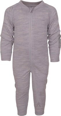 Lindberg Merino Undertøysdress Merinomix, Grå melange