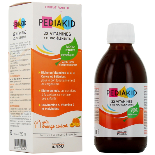 Pediakid 22 Vitamines et oligo-éléments