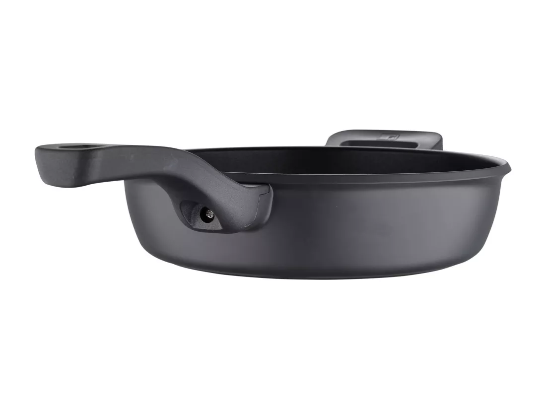Poêle Honda Ø28x6cm en fonte d'aluminium RETRO avec couvercle Bergner