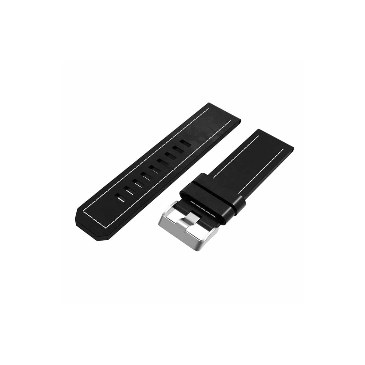 Lær klokkereim easyfit Garmin Epix Pro (51mm) - Svart