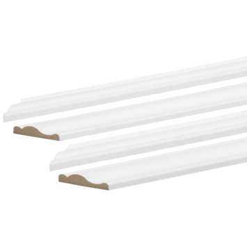Cando sierlijstenset mdf 10x29 mm 120x70 cm