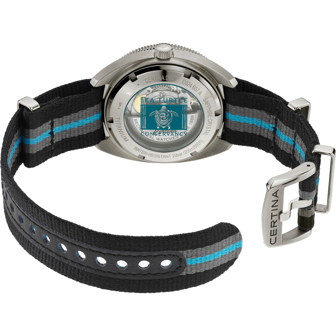 Certina DS-2 Turning Bezel Sea Turtle Conservancy Special Edition