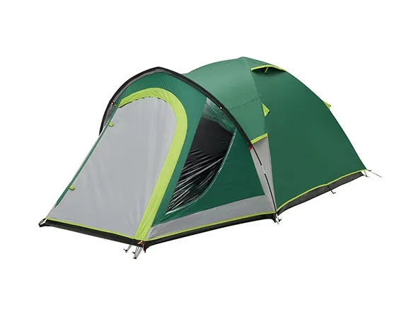Coleman Kobuk Valley 3 Plus, Camping, Hård ramme, Kupel/Igloo telt, 3 person(er), Teltlærred, Grøn