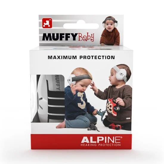 Casque anti-bruit Muffy Baby   Black        de               Alpine