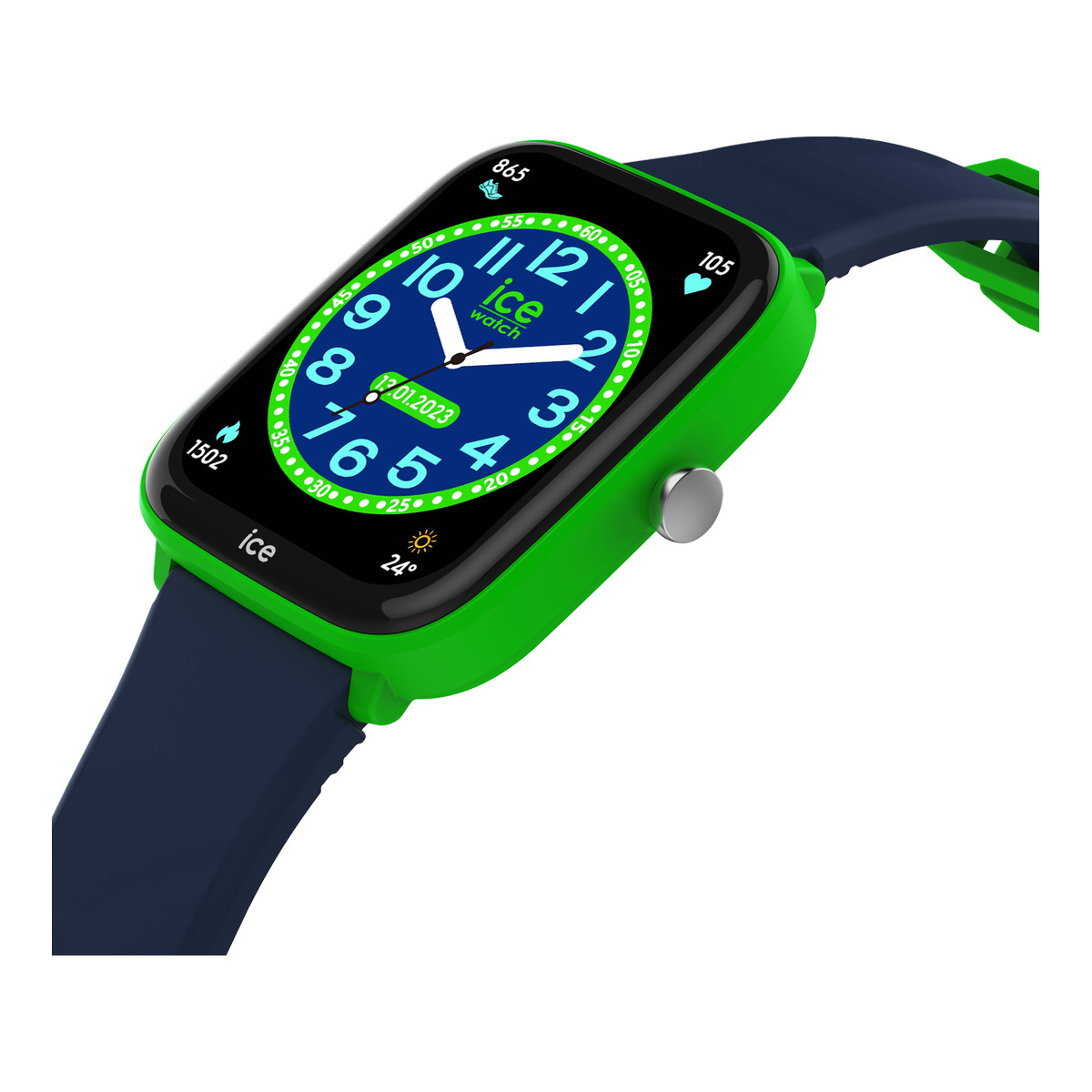 Montre ICE WATCH Ice smart enfant bracelet silicone bleu