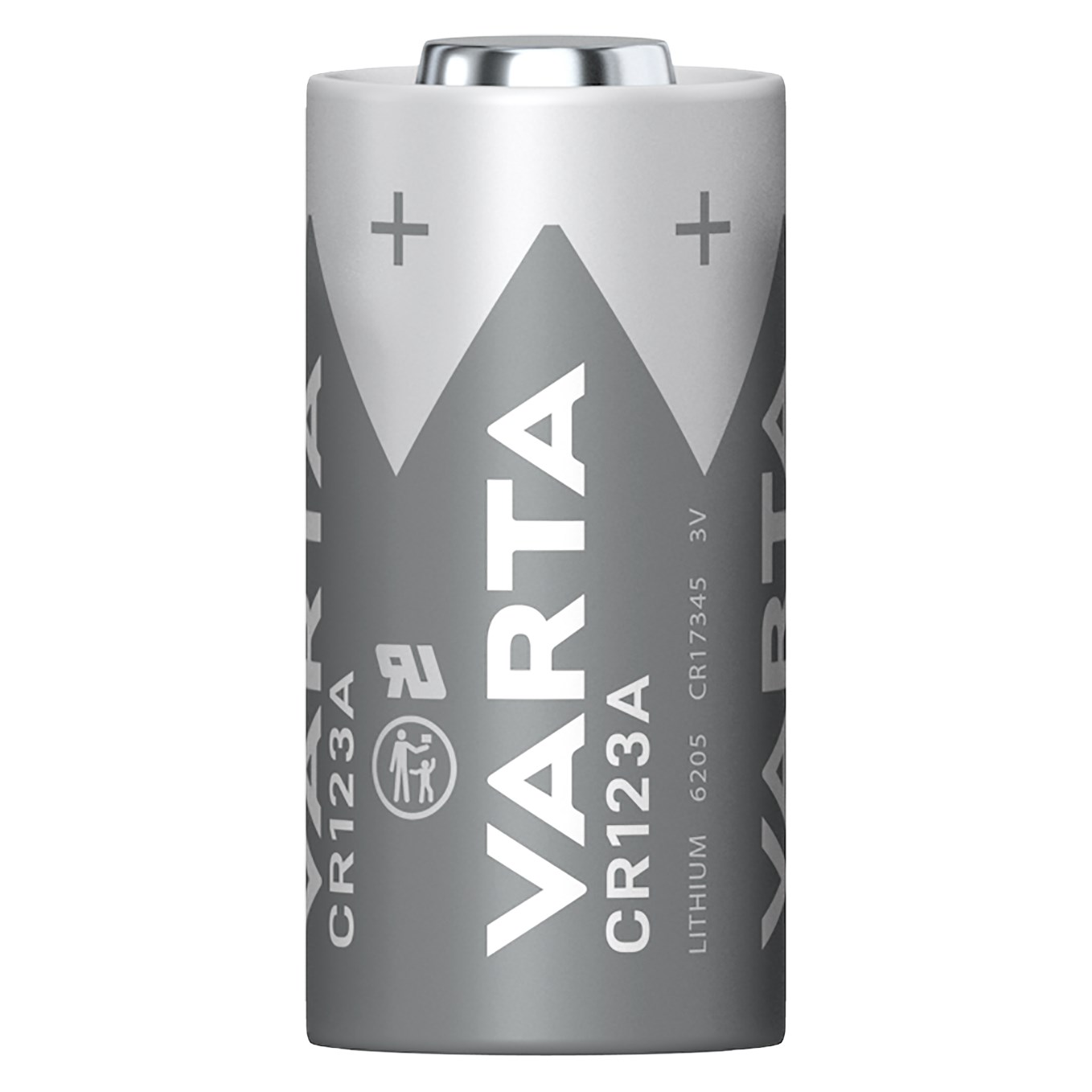 Varta Litiumbatteri CR123A 2-pk.