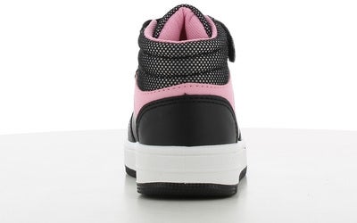 Barbie High Sneakers, Svart/Rosa