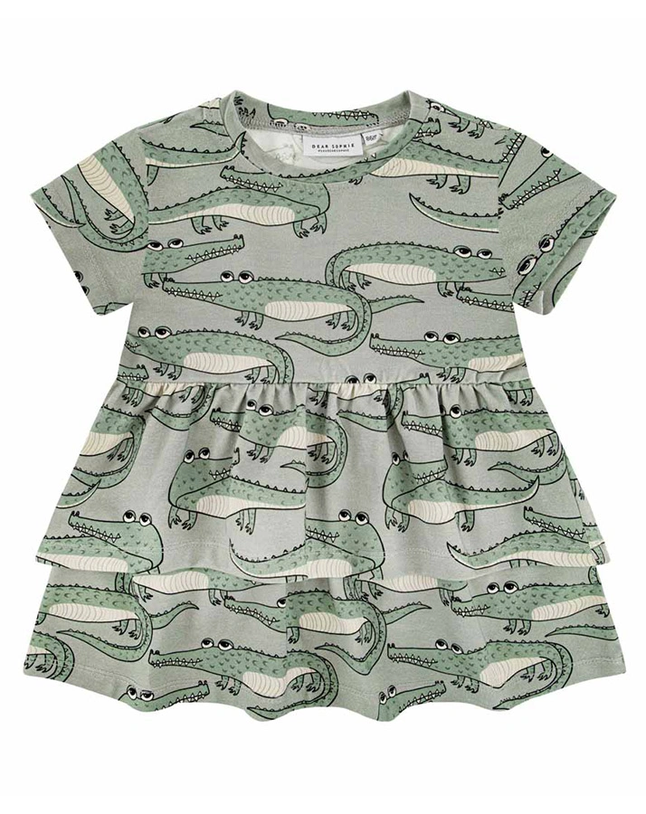 Tunikashirt CROCODILE in mint