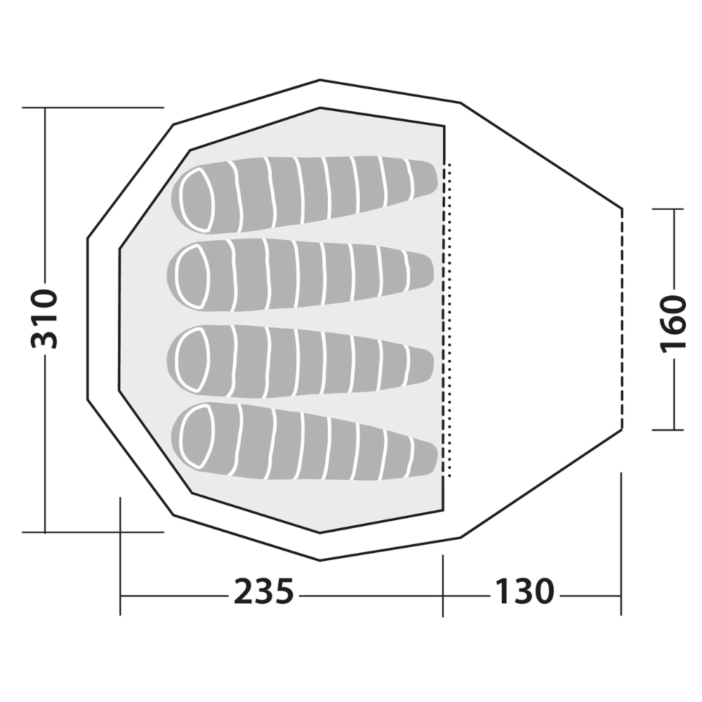 Robens Venturer 4 LW Tipi tent
