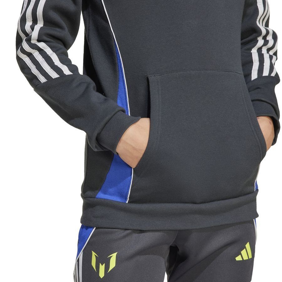 adidas Sweat à Capuche Messi La Vida Rapida - Gris Enfant