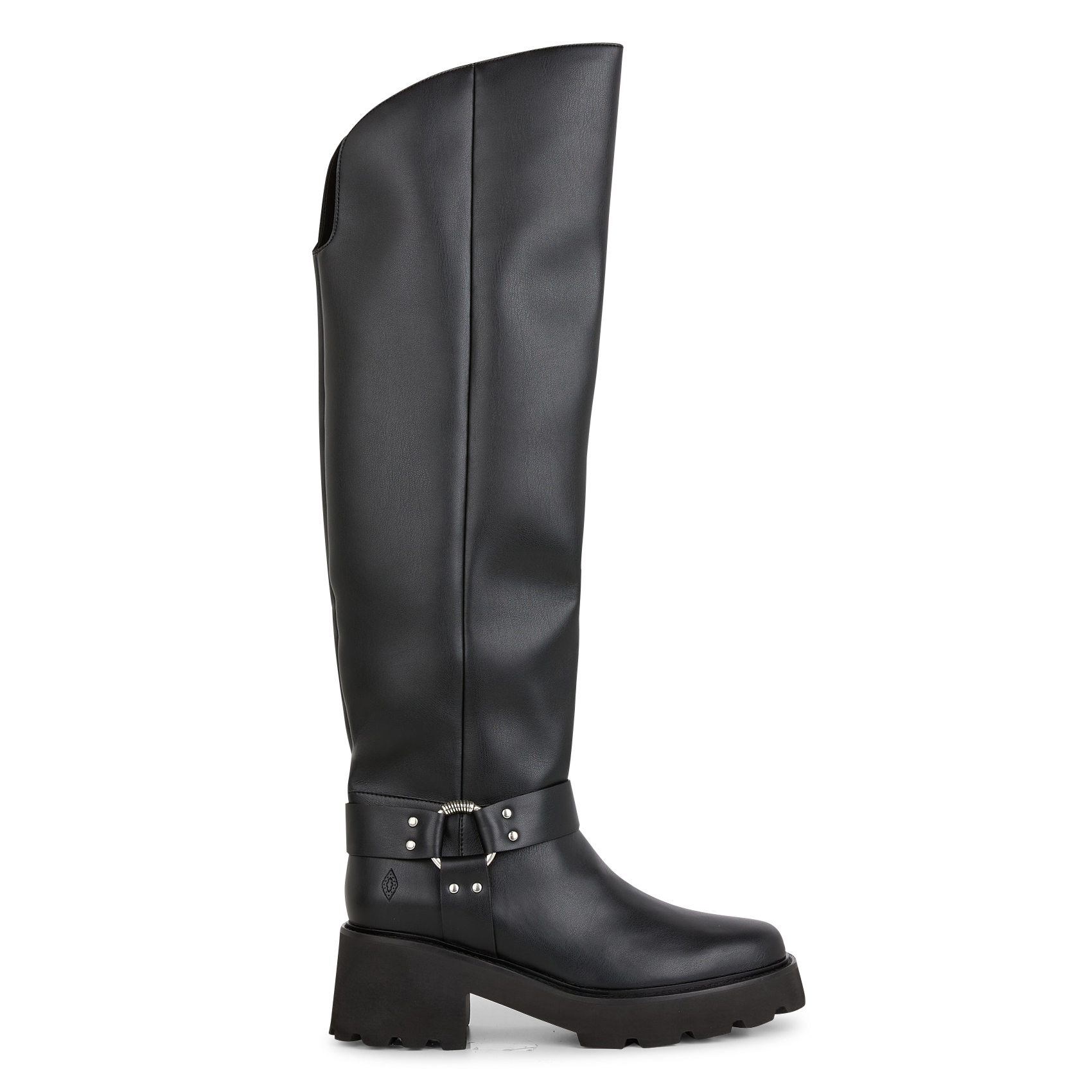 CIKER - Bottes hautes asymétriques | Noir