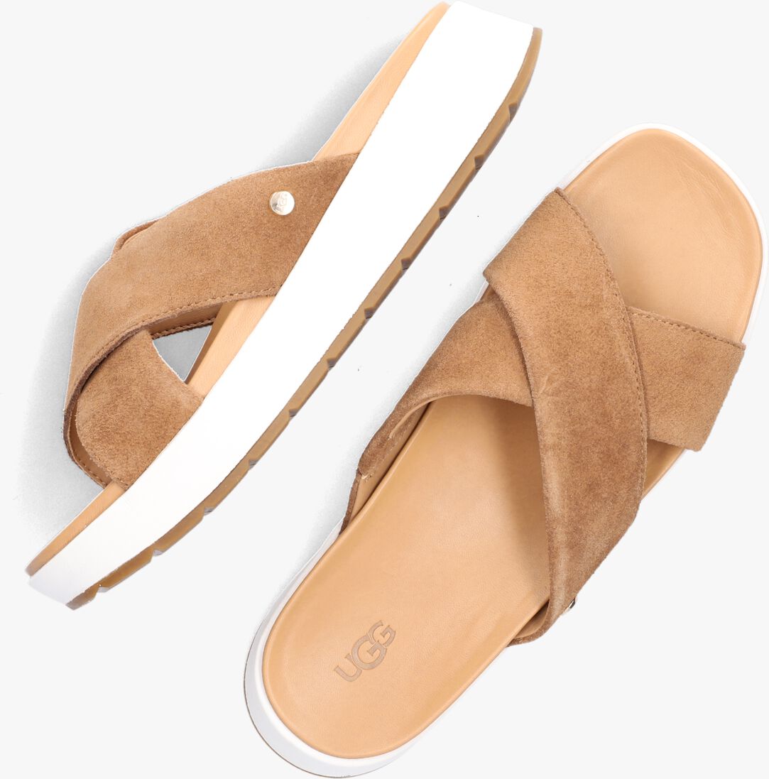 UGG camel ugg slippers w emily