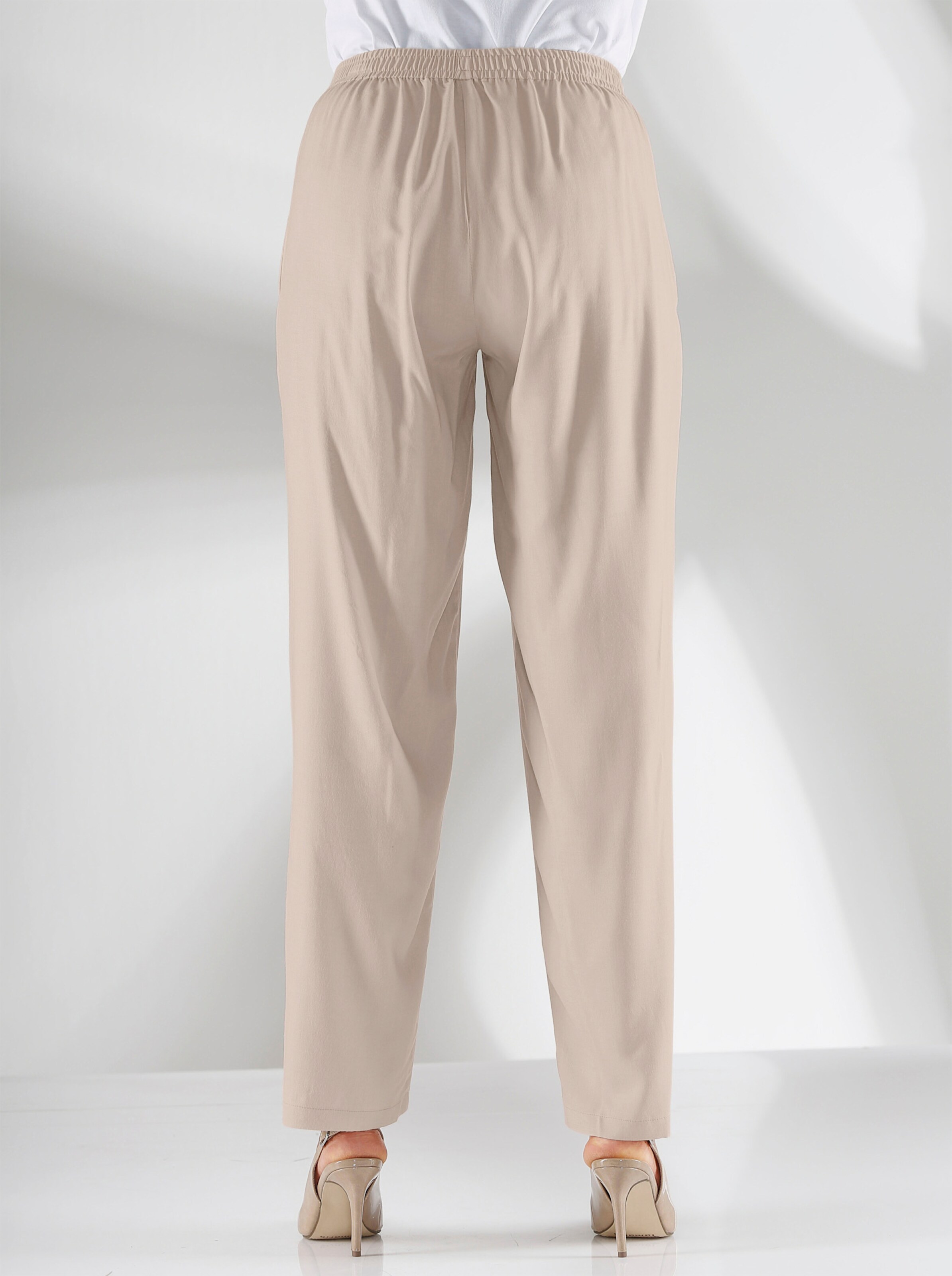 Schlupfhose mit Viskose-Anteil