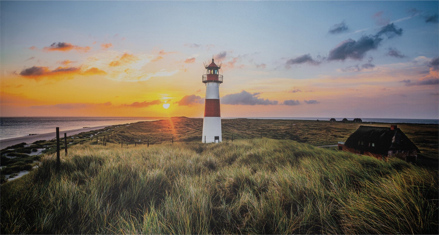 Intratuin tuinschilderij Canva vuurtoren 70 x 50 cm