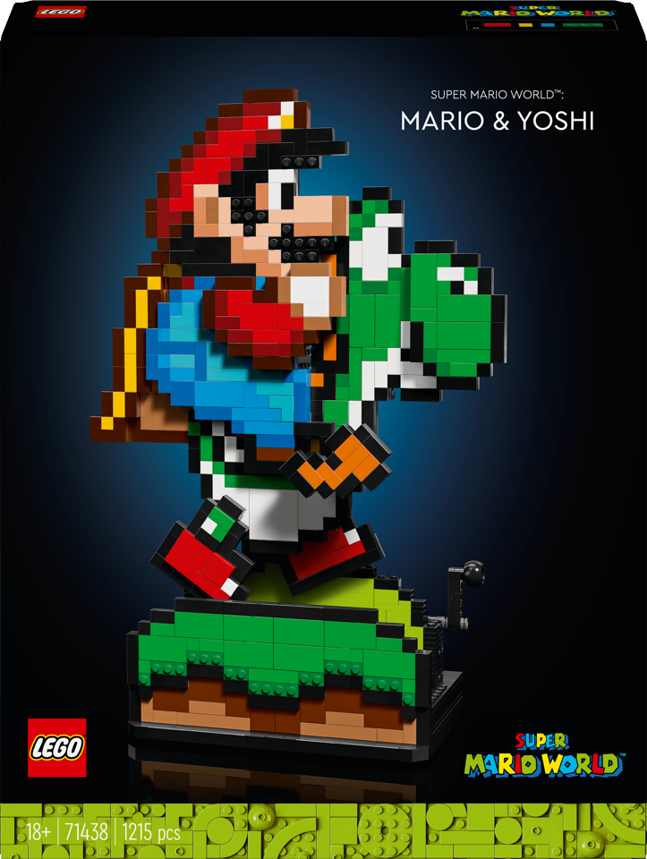 LEGO - Super Mario - Super Mario World™: Mario og Yoshi (71438)