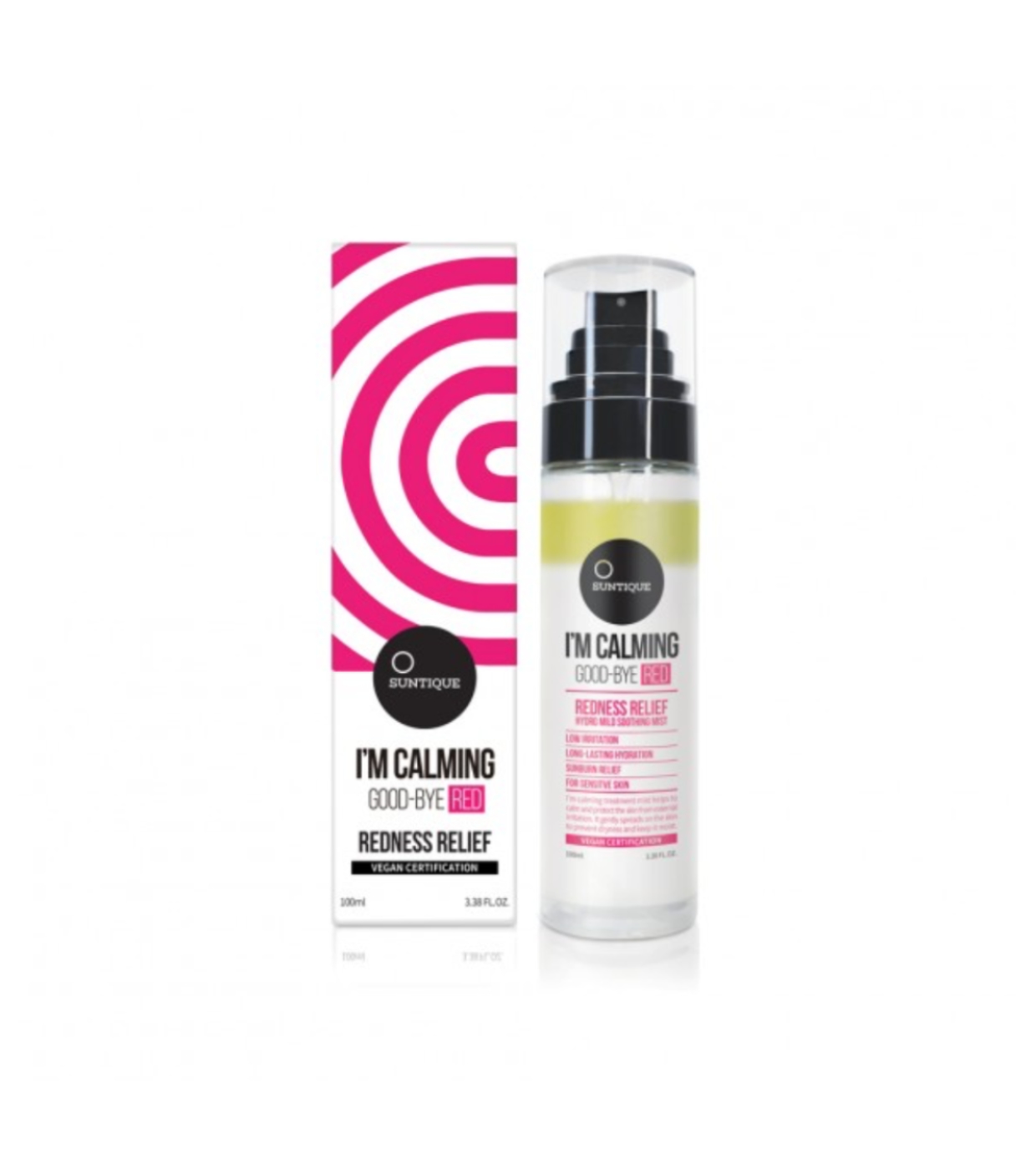 SUNTIQUE - Bruma facial I´m calming Good Bye Red