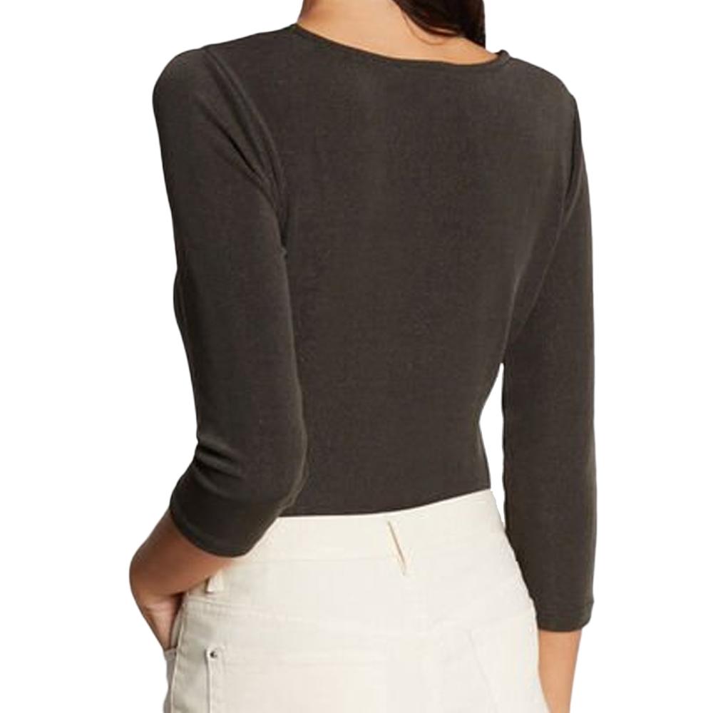 Morgan T-shirt Kaki Femme Morgan TIWI