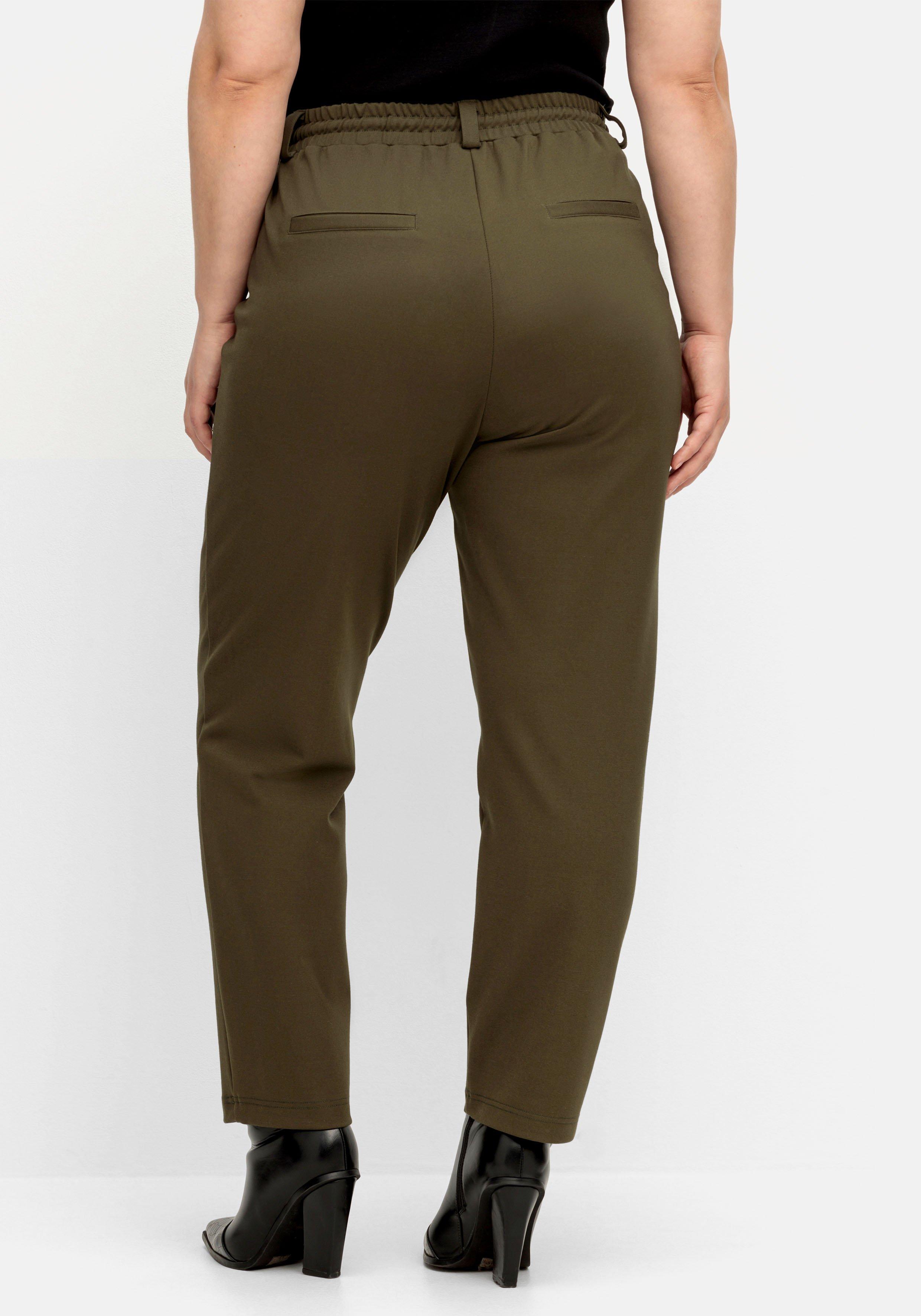 Schmale Joggpants im Cargostil, mit Komfortbund