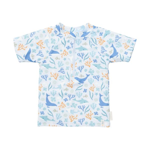 Little Dutch Ocean Dreams Zwemshirt - Lange Mouw - Mt. 98/104