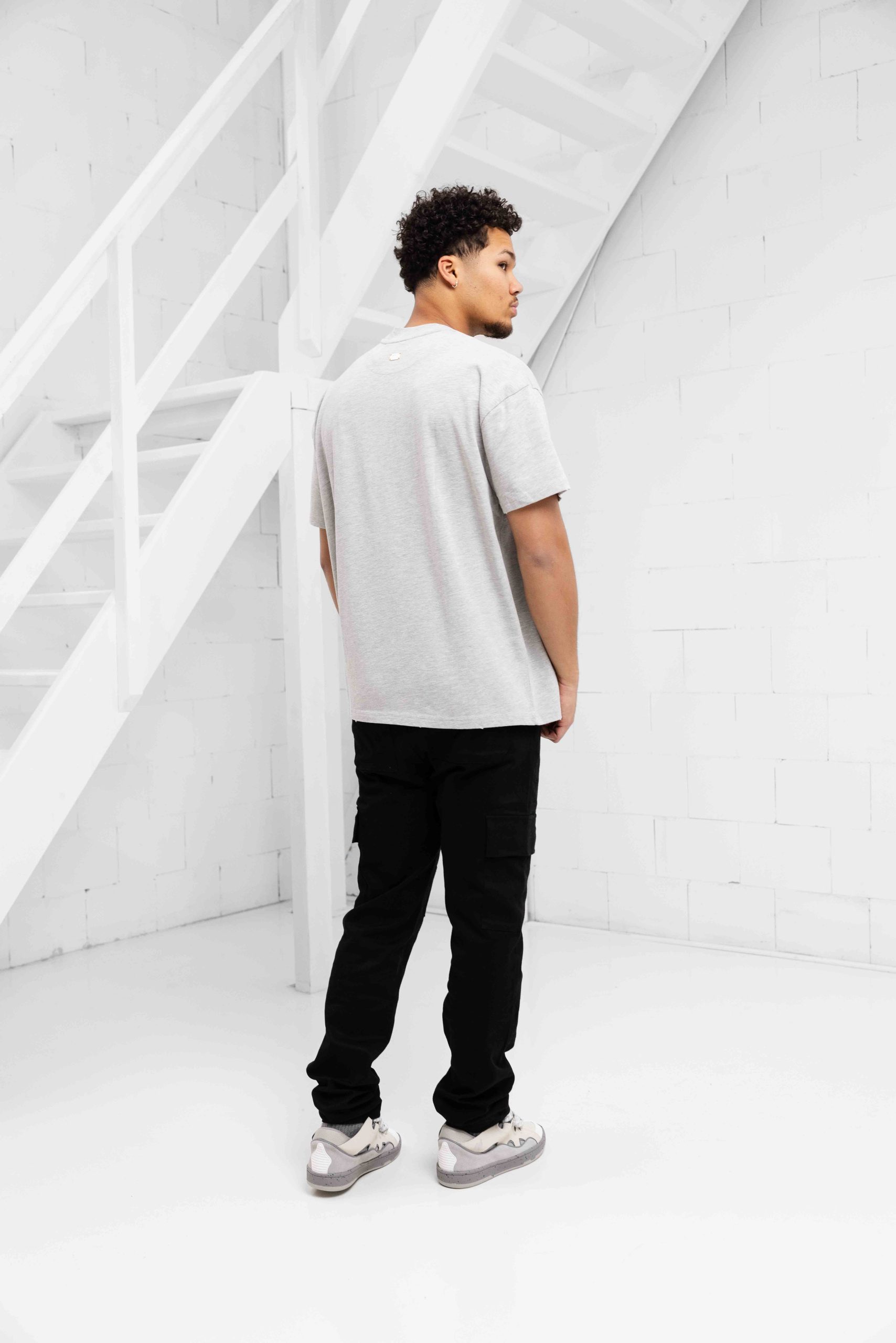 Fearless Blood T-Shirt Heren Grijs