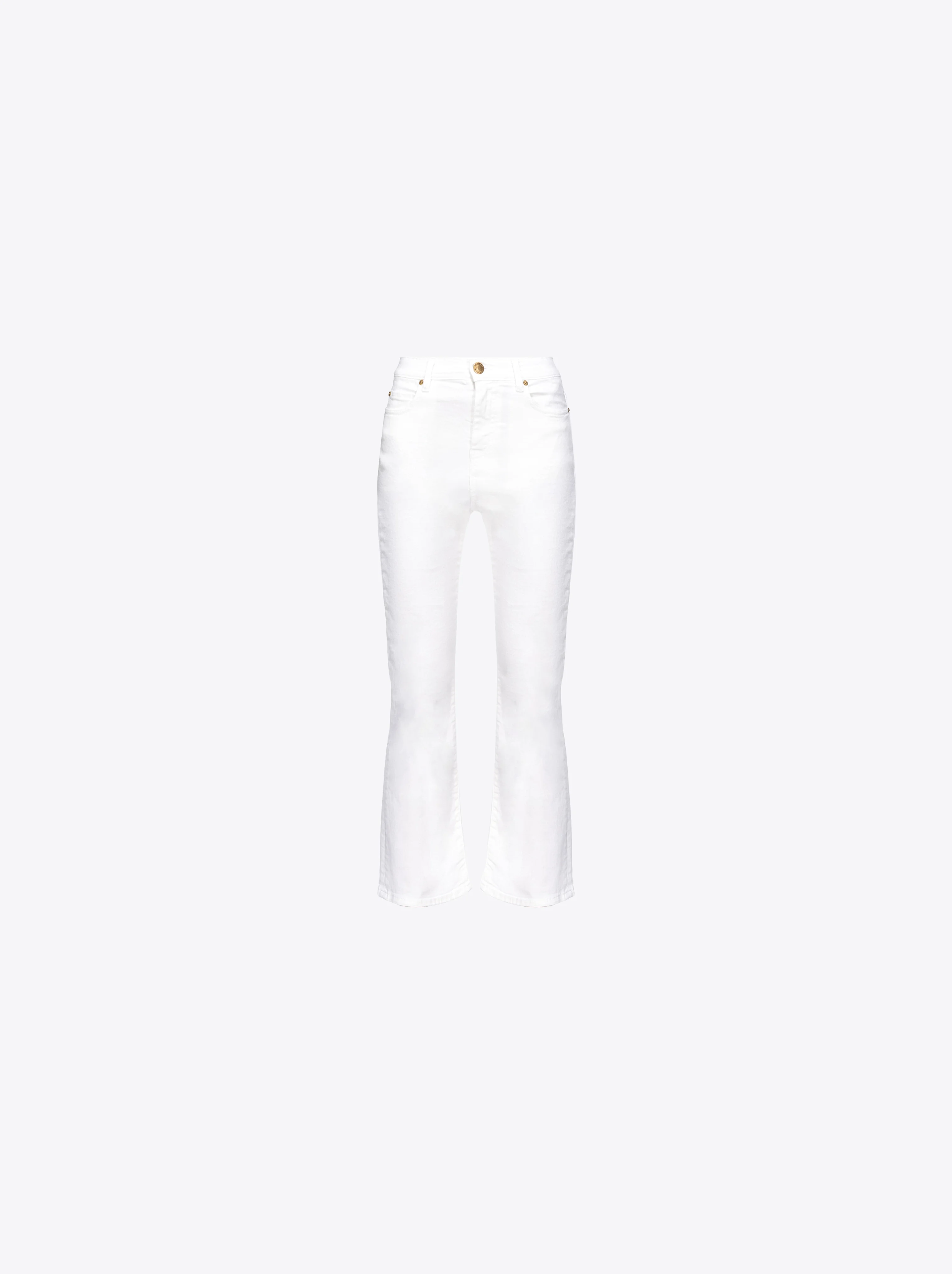 Pantalon bootcut | Blanc