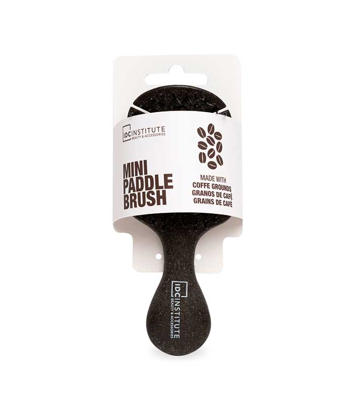 IDC Institute - Mini escova BIO à base de café - Mini paddle brush