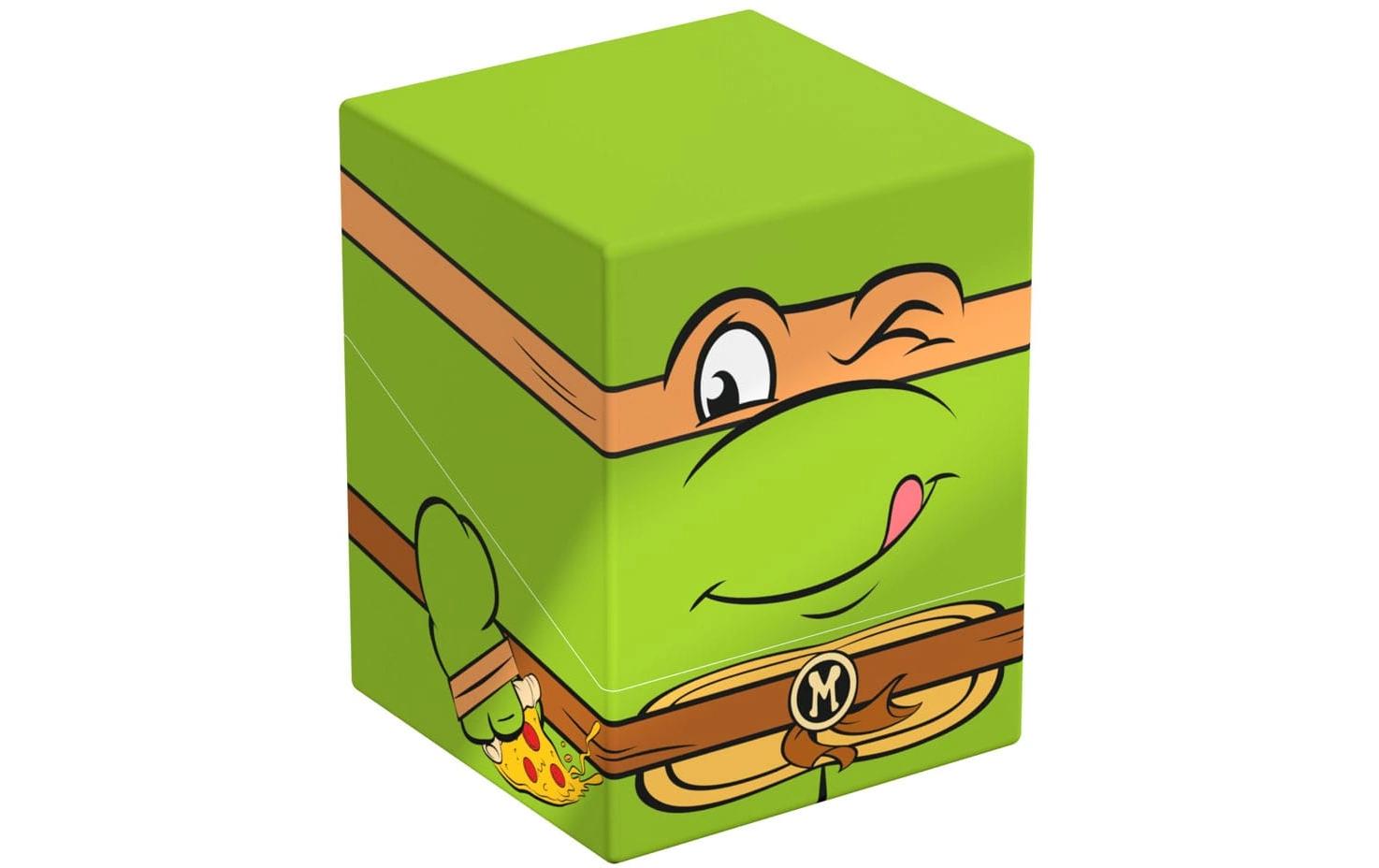 Kartenbox Squaroe TMNT 004 MichelangeloZur Aufbewahrung von Sammelkarten in Standardgrösse