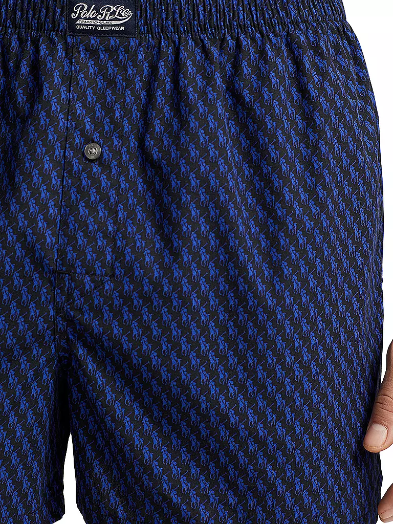 POLO RALPH LAUREN Boxershort black micro tile dunkelblau