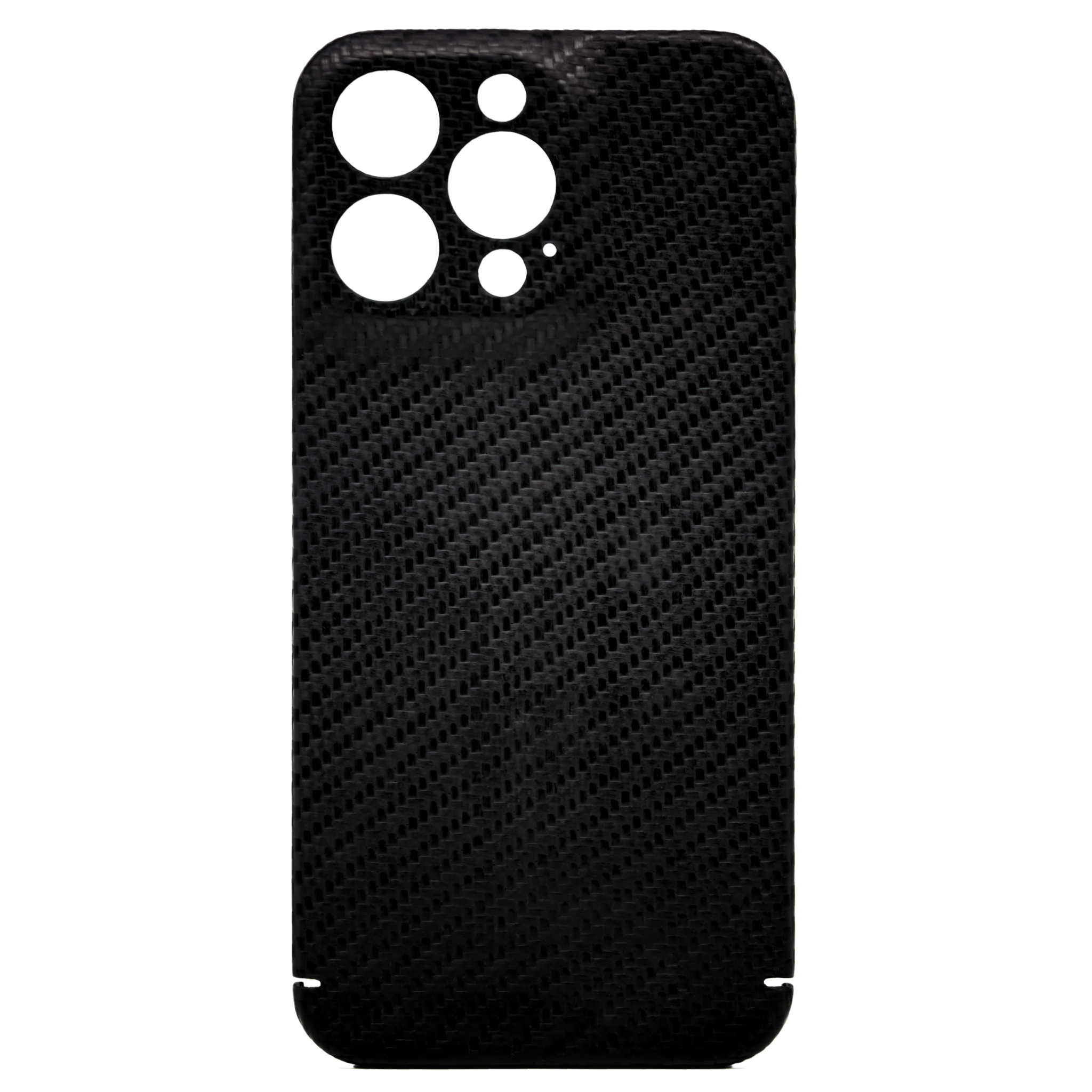 iPhone 15 MagSafe Aramid Hardcase Hülle im Carbon Look (CS-2280) - Schwarz