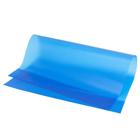 Idena Heftschoner A4, transparent blau